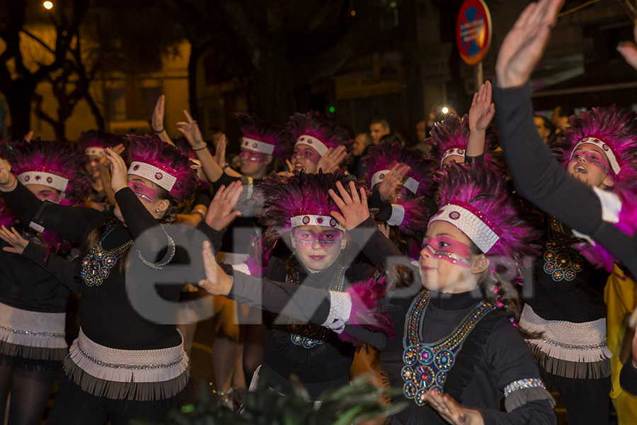 Rua del Carnaval de Les Roquetes del Garraf 2017